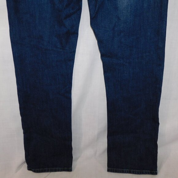 Eddie Bauer Mens Straight Fit Medium Wash Blue Jeans 33 x 32 - Picture 10 of 12